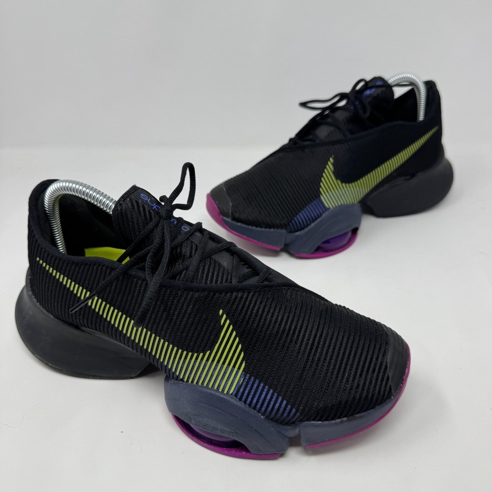 Nike Air Zoom SuperRep 2 HIIT Class Shoe Black Red Plum CU5925010 Women's 8.5